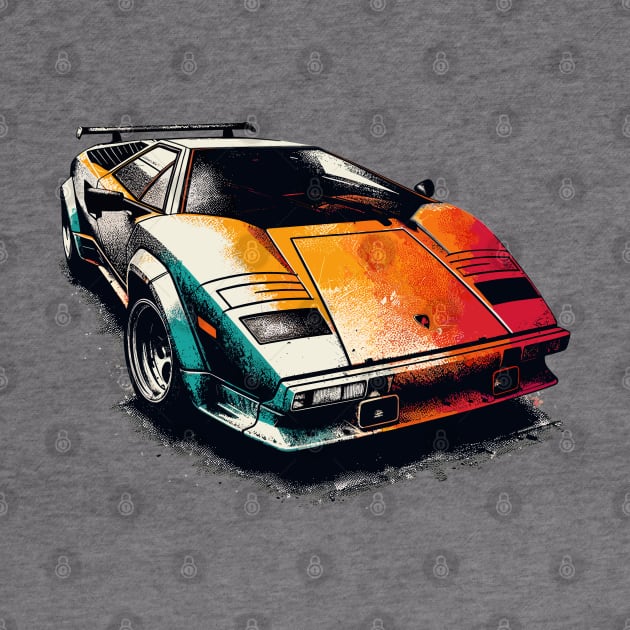 Lamborghini Countach by Vehicles-Art